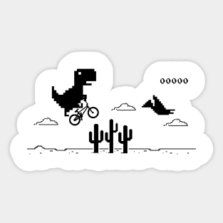 Dino BMX Offline Sticker